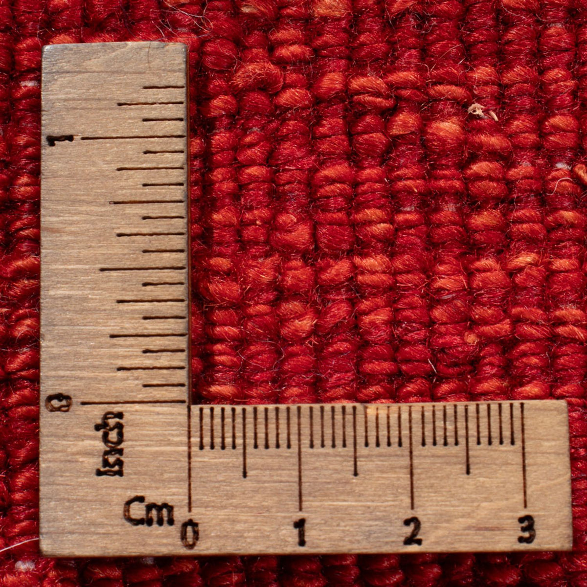 Dywan Gabbeh - perski - 140 x 104 cm - czerwony