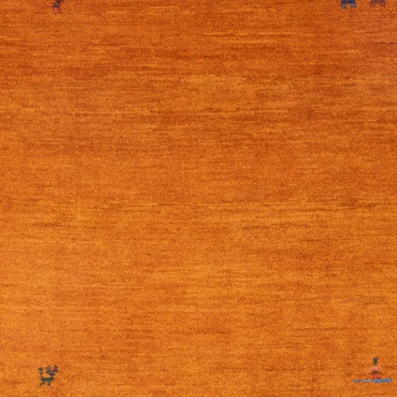 Dywan Gabbeh - perski - 160 x 107 cm - terakota