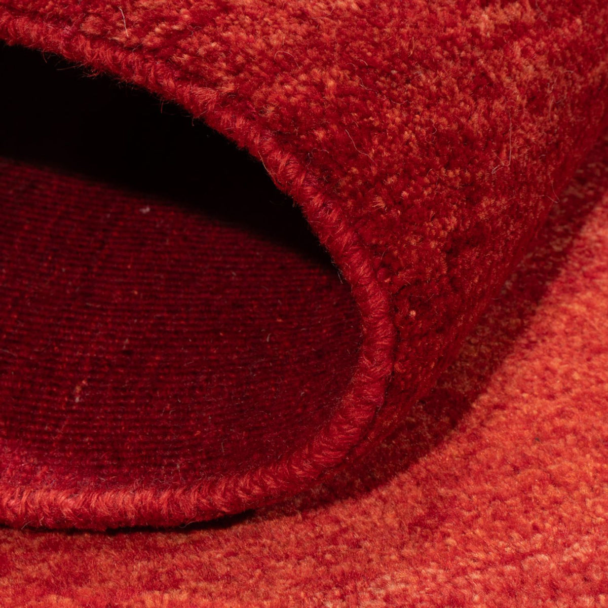 Dywan Gabbeh - perski - 147 x 100 cm - czerwony