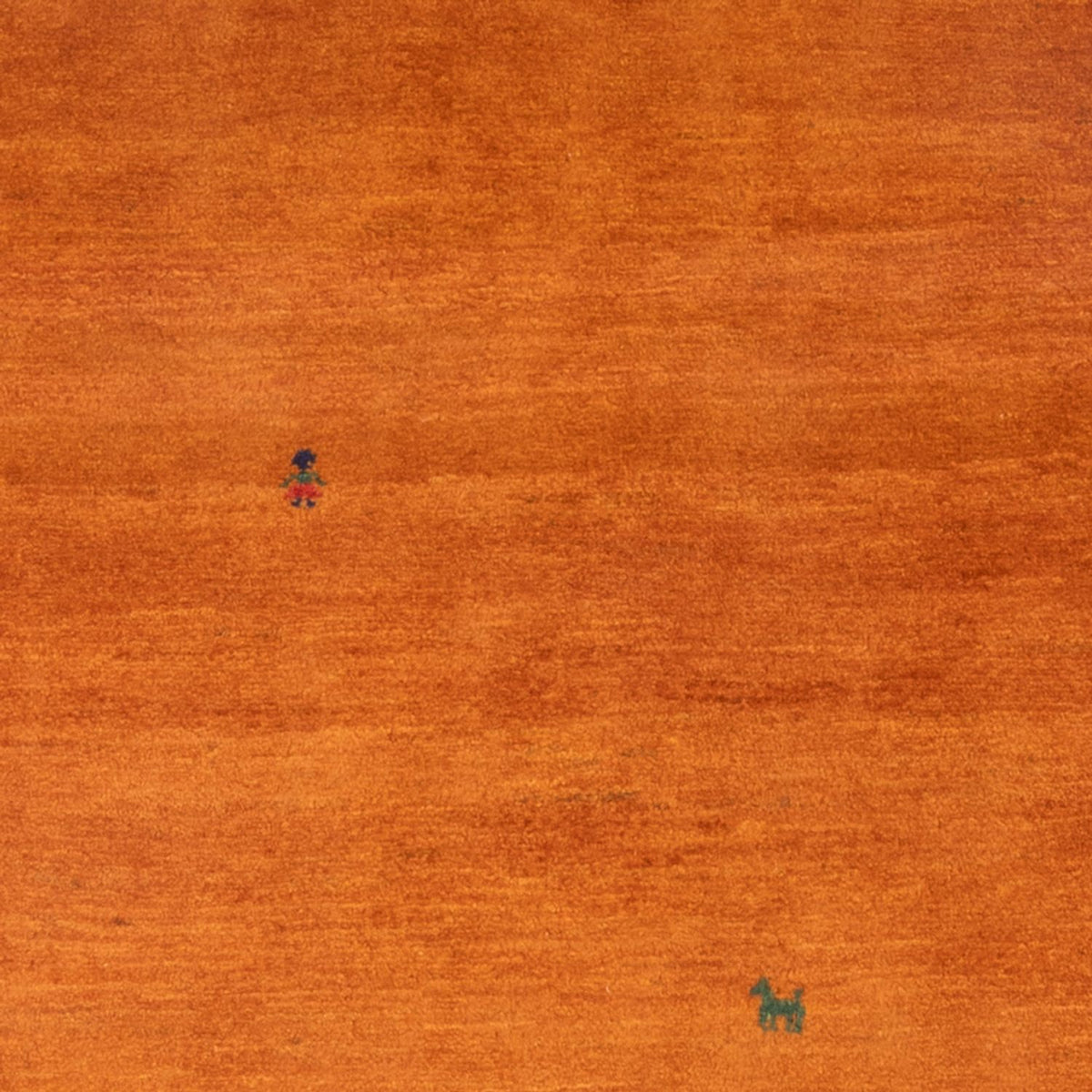 Dywan Gabbeh - perski - 152 x 103 cm - terakota