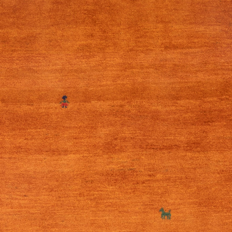 Dywan Gabbeh - perski - 152 x 103 cm - terakota