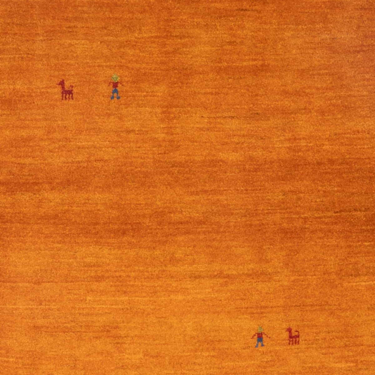 Dywan Gabbeh - perski - 154 x 100 cm - terakota