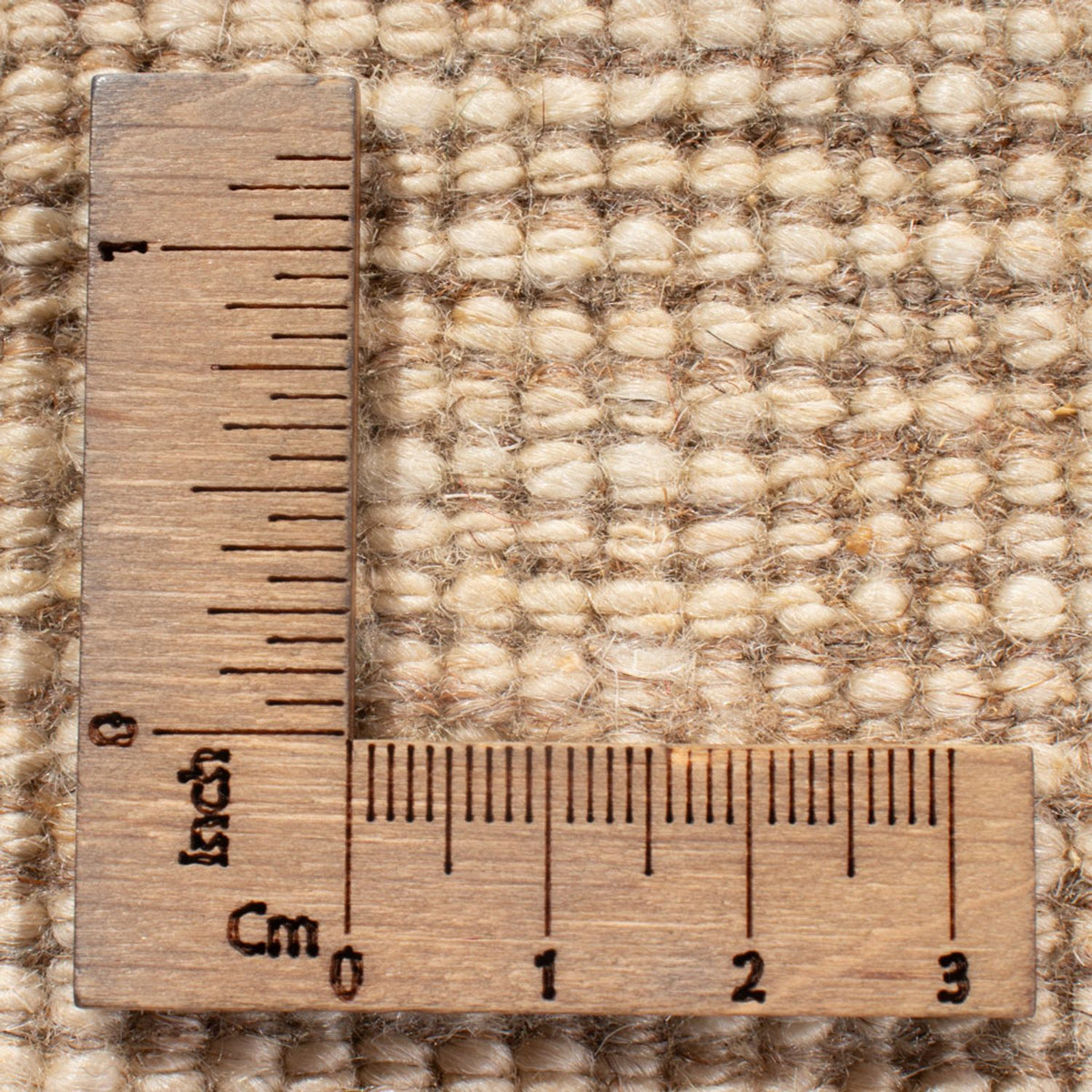 Dywan Gabbeh - perski - 141 x 106 cm - jasny beż