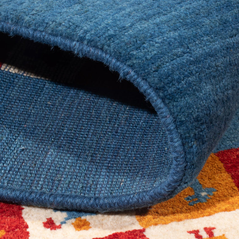 Dywan Gabbeh - perski - 176 x 122 cm - wielokolorowy