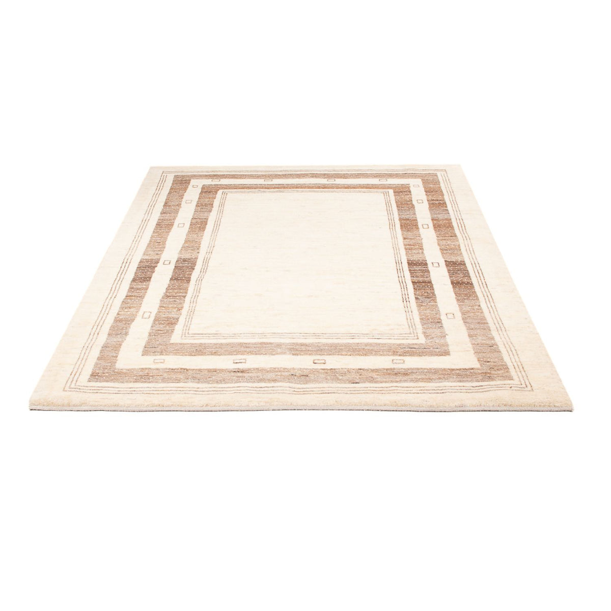 Dywan Gabbeh - perski - 181 x 143 cm - wielokolorowy