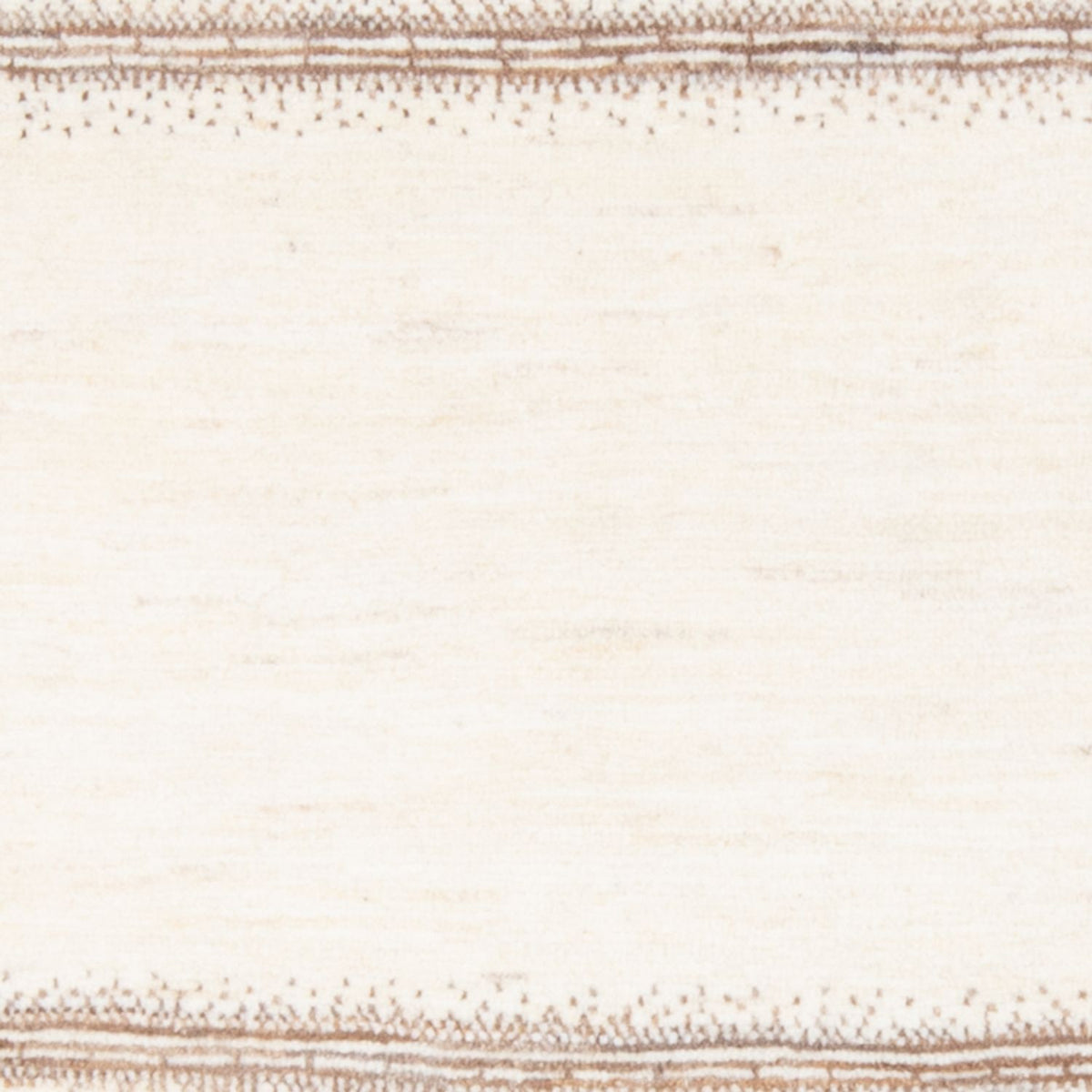 Dywan Gabbeh - perski - 142 x 100 cm - biały