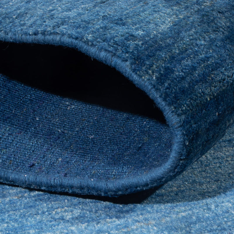 Dywan Gabbeh - perski - 174 x 118 cm - niebieski