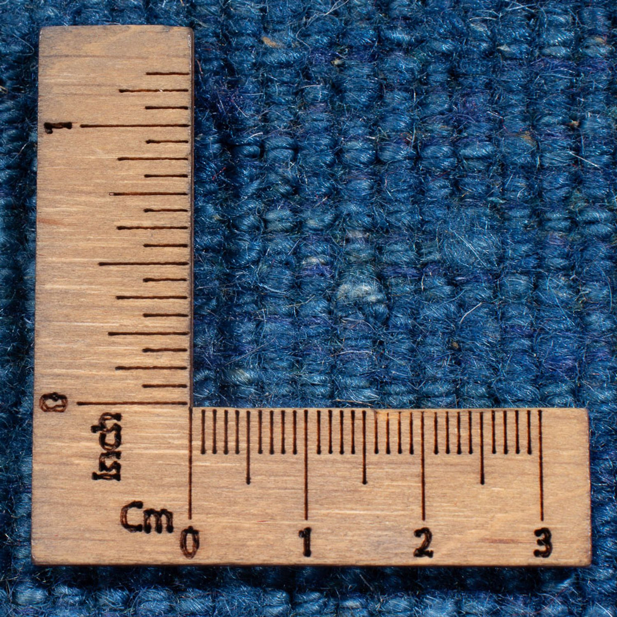 Dywan Gabbeh - perski - 174 x 118 cm - niebieski