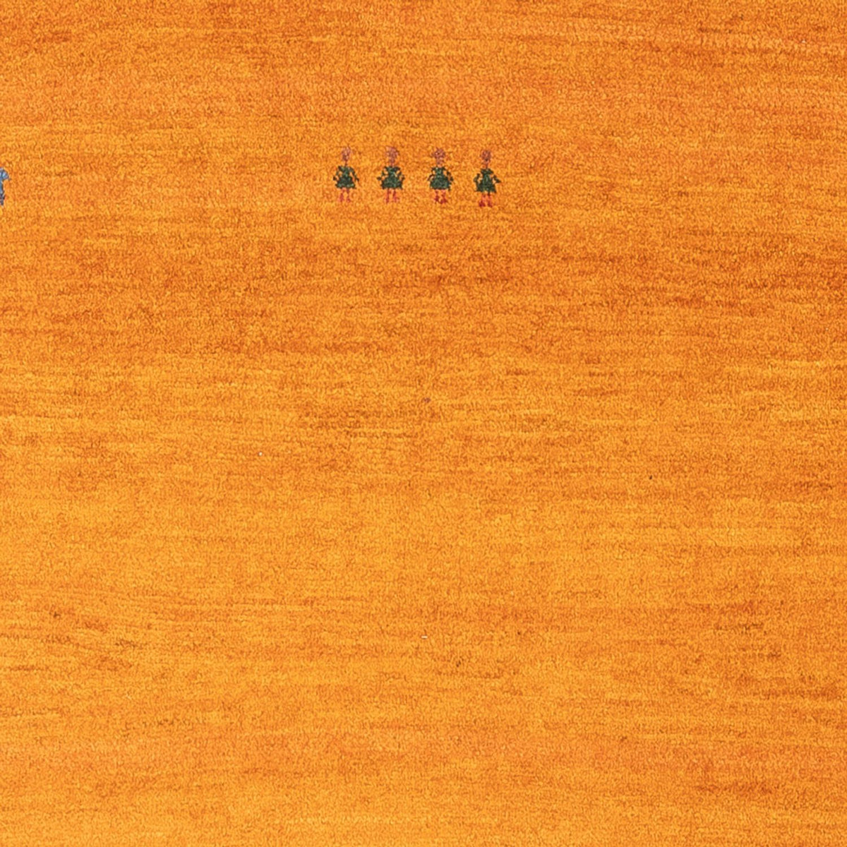 Dywan Gabbeh - perski - 179 x 116 cm - pomarańczowy