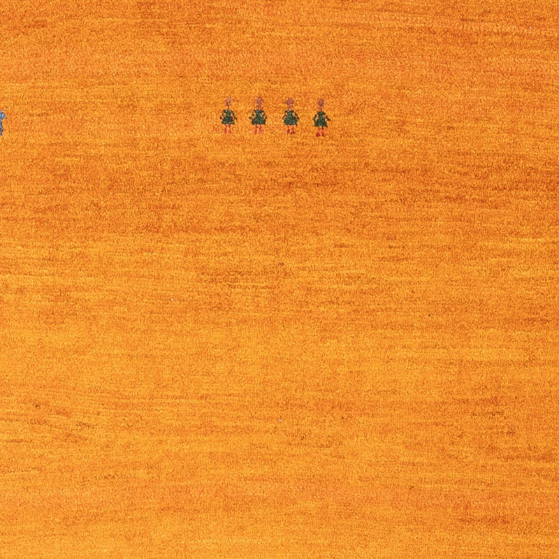 Dywan Gabbeh - perski - 179 x 116 cm - pomarańczowy