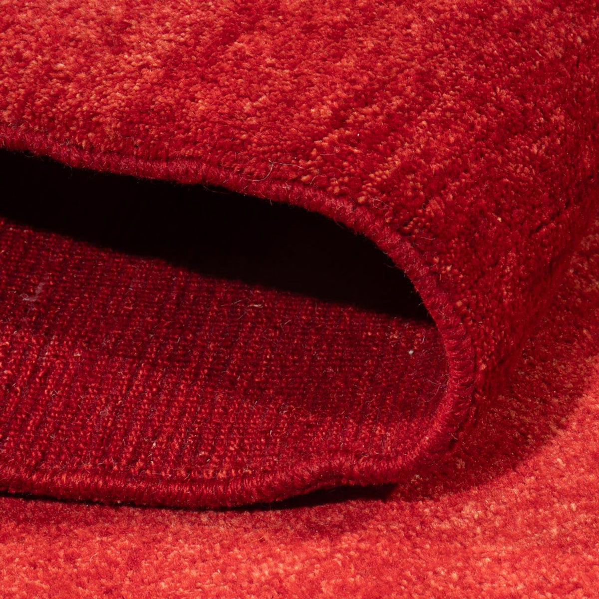 Dywan Gabbeh - perski - 183 x 123 cm - czerwony