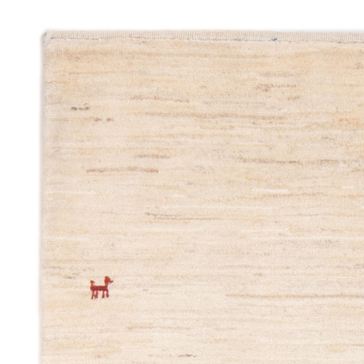 Dywan Gabbeh - perski - 148 x 100 cm - jasny beż