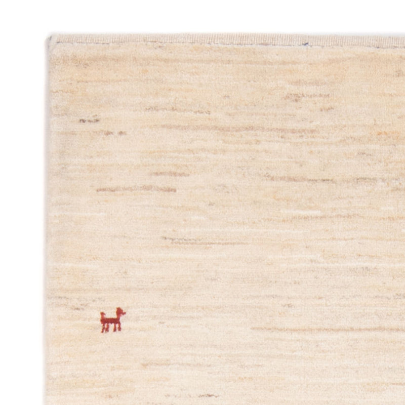 Dywan Gabbeh - perski - 148 x 100 cm - jasny beż