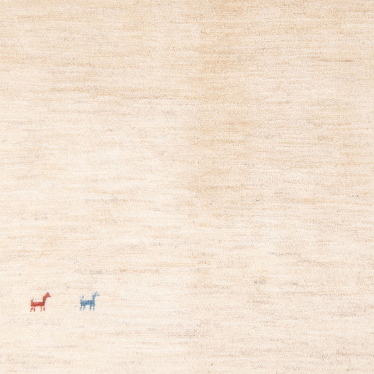 Dywan Gabbeh - perski - 158 x 108 cm - jasny beż