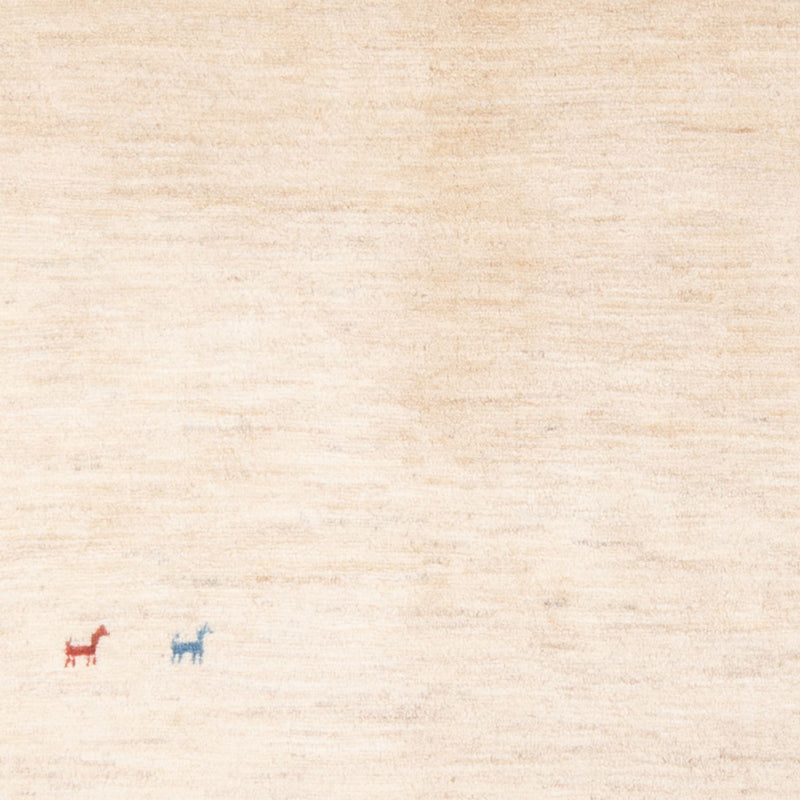 Dywan Gabbeh - perski - 158 x 108 cm - jasny beż