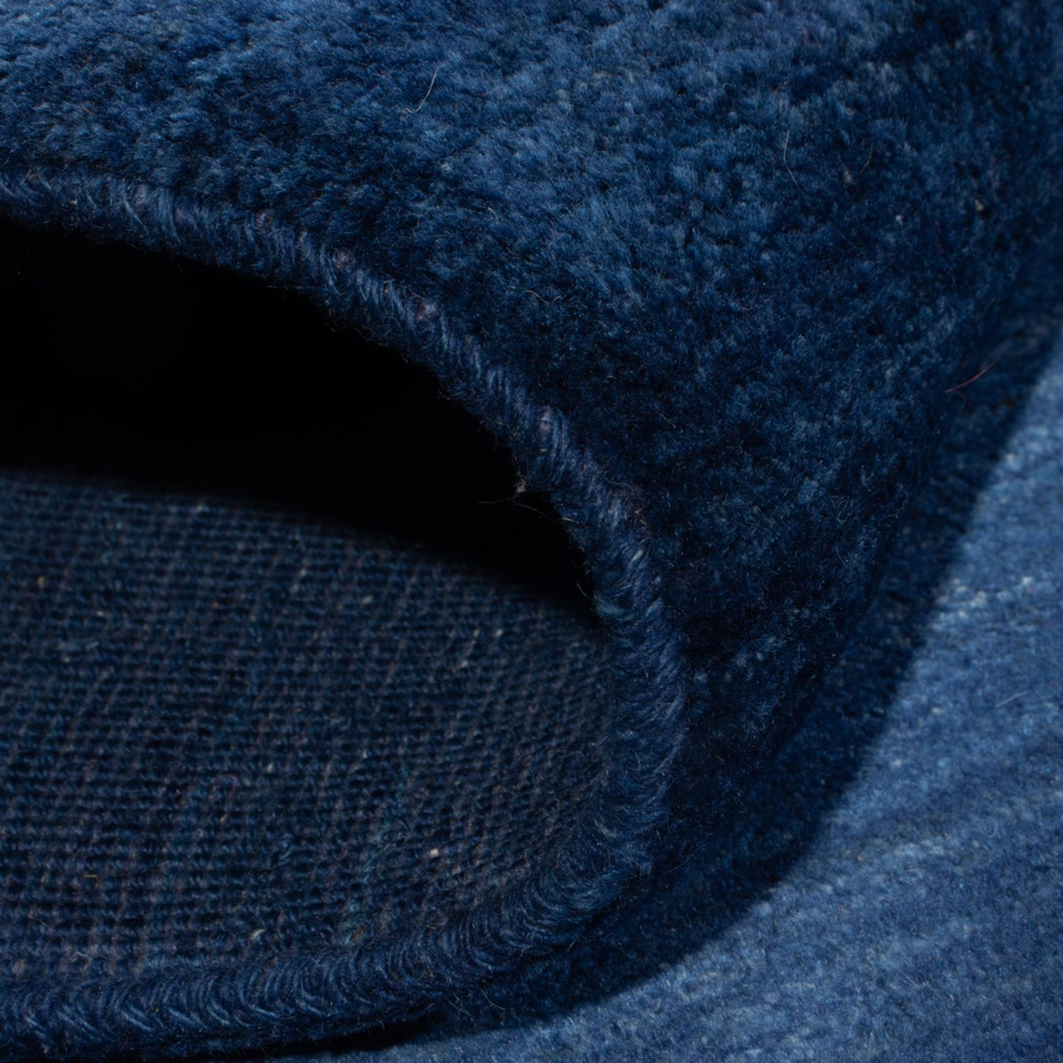 Dywan Gabbeh - perski - 158 x 107 cm - ciemnoniebieski