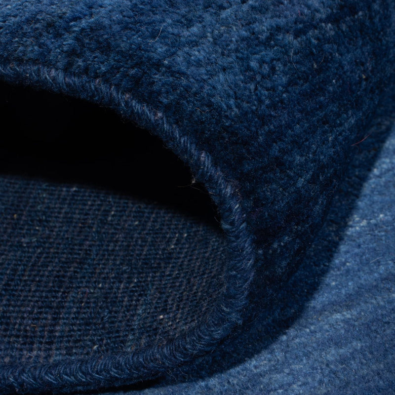 Dywan Gabbeh - perski - 158 x 107 cm - ciemnoniebieski