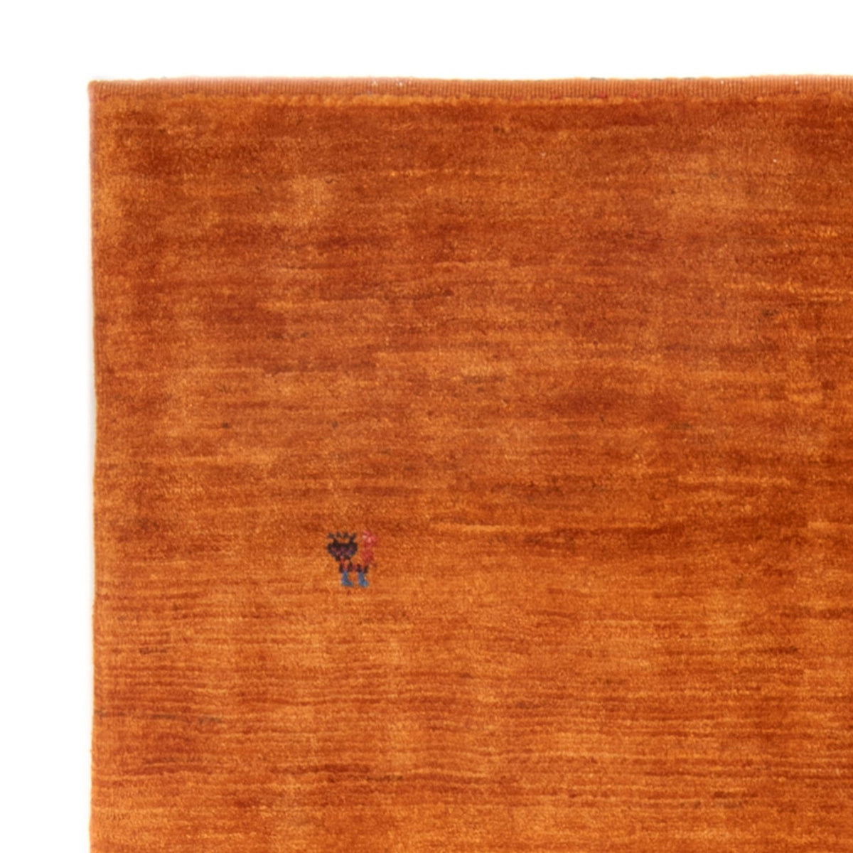 Dywan Gabbeh - perski - 155 x 112 cm - terakota