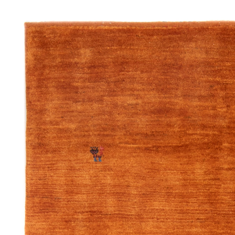 Dywan Gabbeh - perski - 155 x 112 cm - terakota