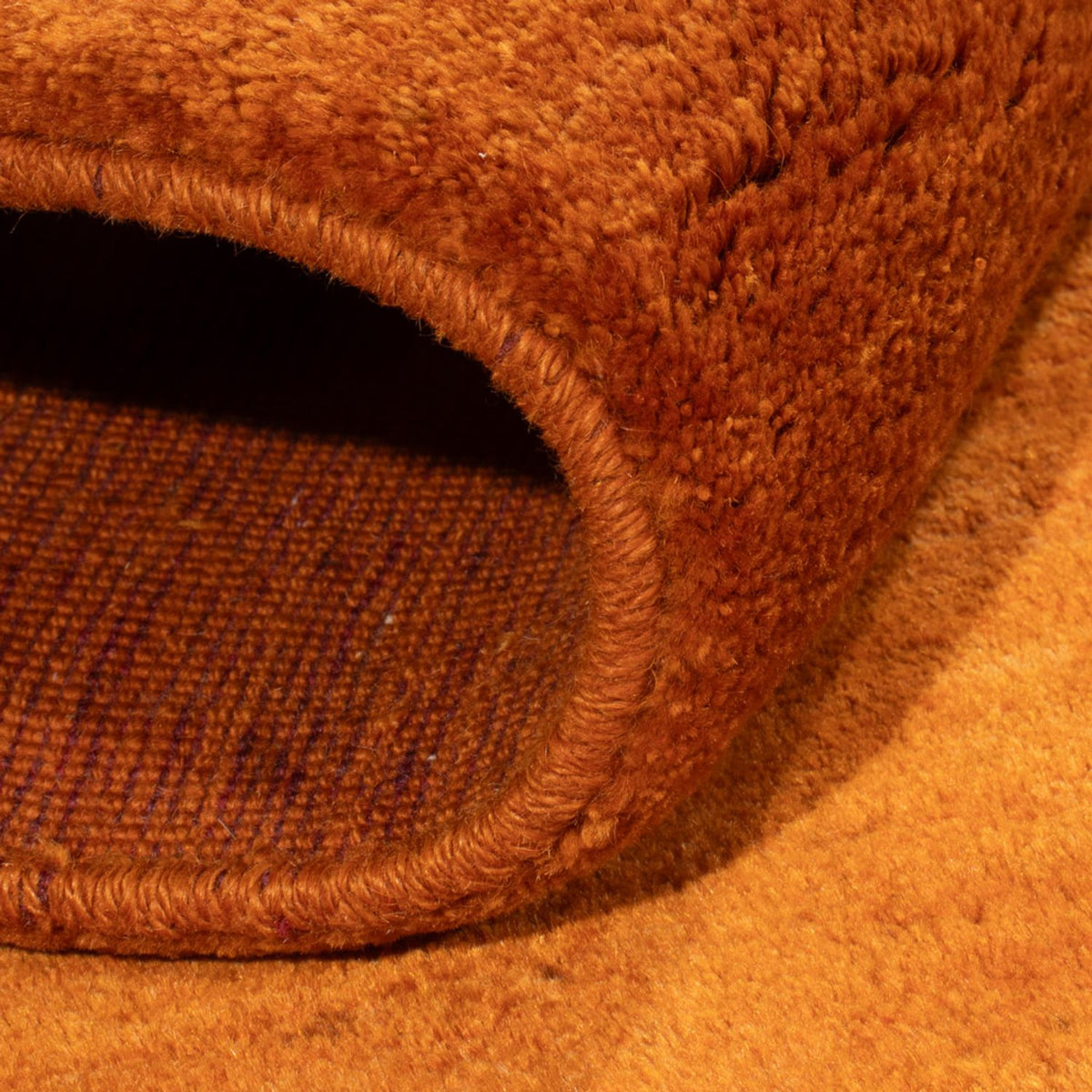 Dywan Gabbeh - perski - 155 x 112 cm - terakota