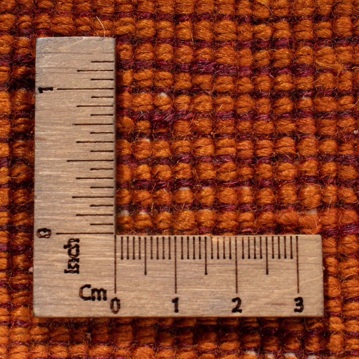 Dywan Gabbeh - perski - 155 x 112 cm - terakota