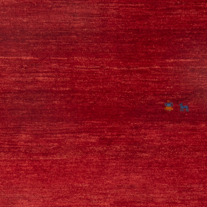 Dywan Gabbeh - perski - 147 x 101 cm - ciemna czerwień