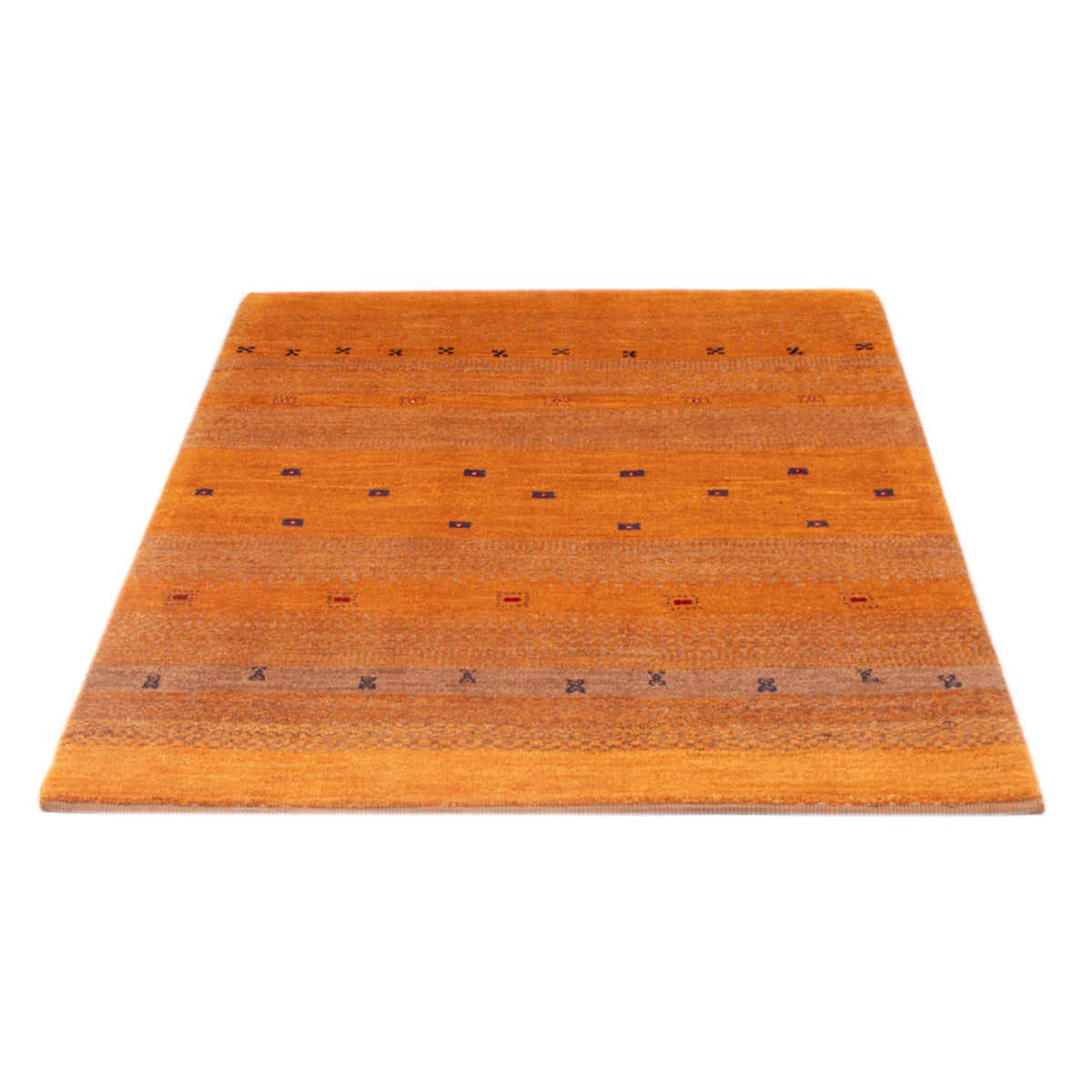 Dywan Gabbeh - perski - 145 x 100 cm - terakota