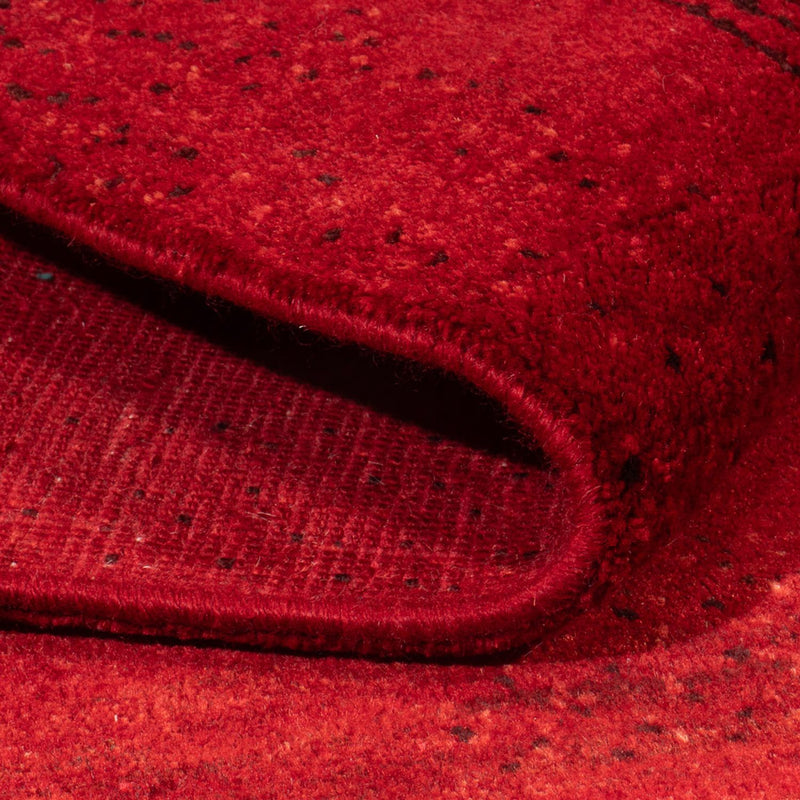 Dywan Gabbeh - perski - 180 x 127 cm - ciemna czerwień