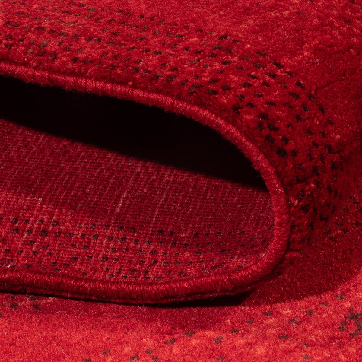 Dywan Gabbeh - perski - 177 x 128 cm - ciemna czerwień