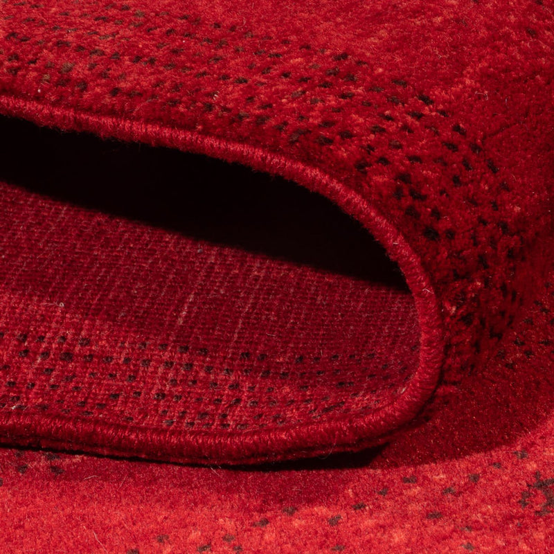 Dywan Gabbeh - perski - 177 x 128 cm - ciemna czerwień