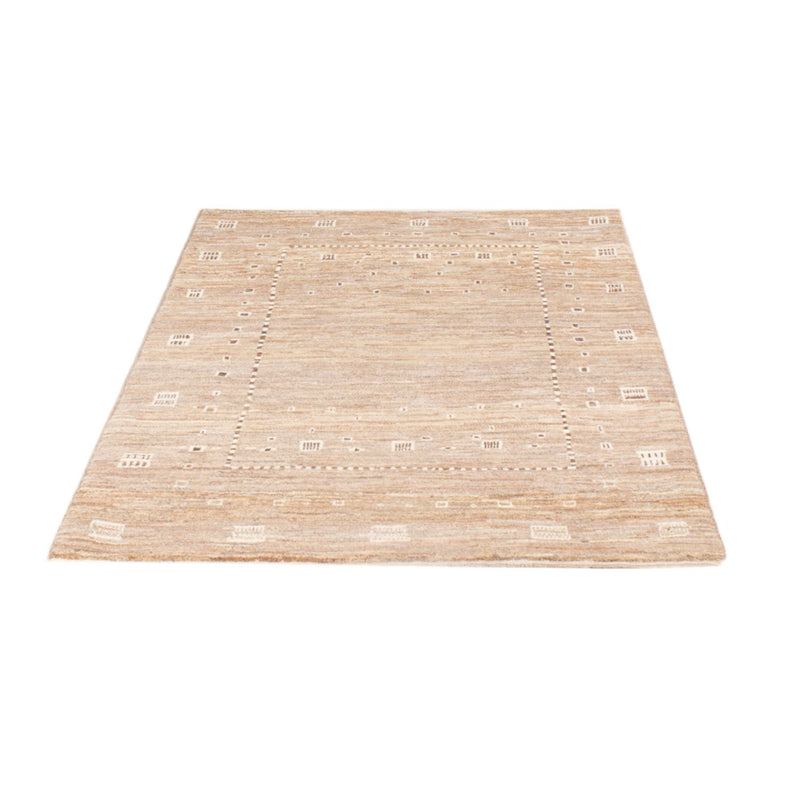 Dywan Gabbeh - perski - 144 x 100 cm - jasnobrązowy