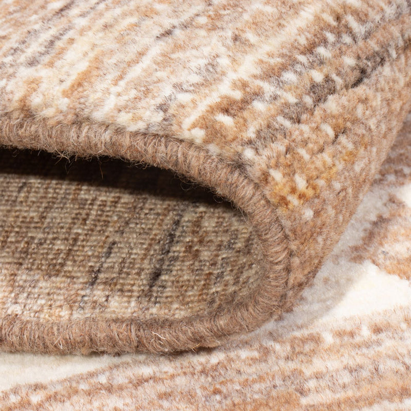 Dywan Gabbeh - perski - 143 x 98 cm - jasnobrązowy