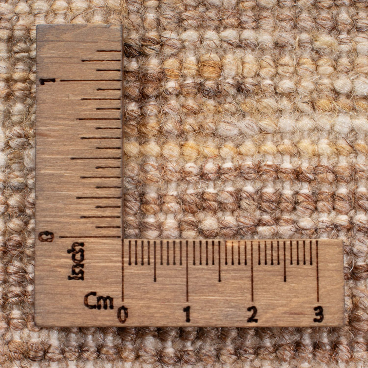 Dywan Gabbeh - perski - 143 x 98 cm - jasnobrązowy