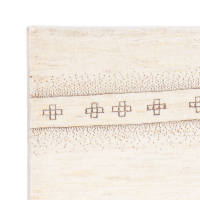 Dywan Gabbeh - perski - 144 x 103 cm - jasny beż