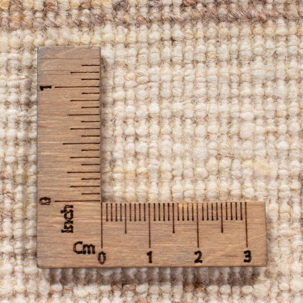 Dywan Gabbeh - perski - 144 x 103 cm - jasny beż