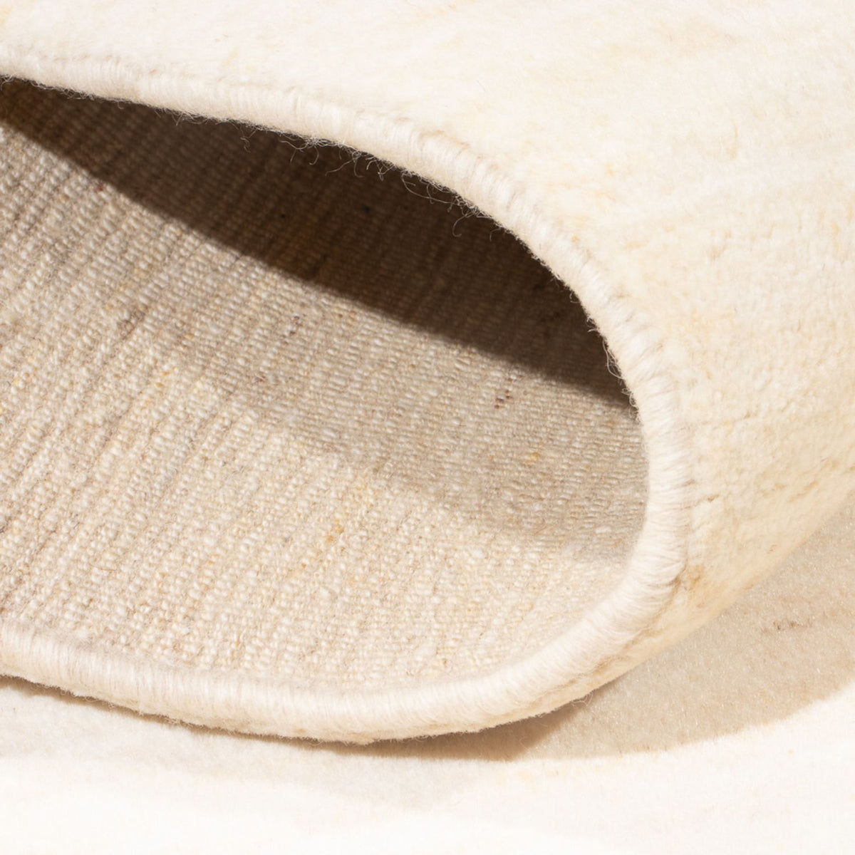 Biegacz Dywan Gabbeh - perski - 177 x 104 cm - beżowy