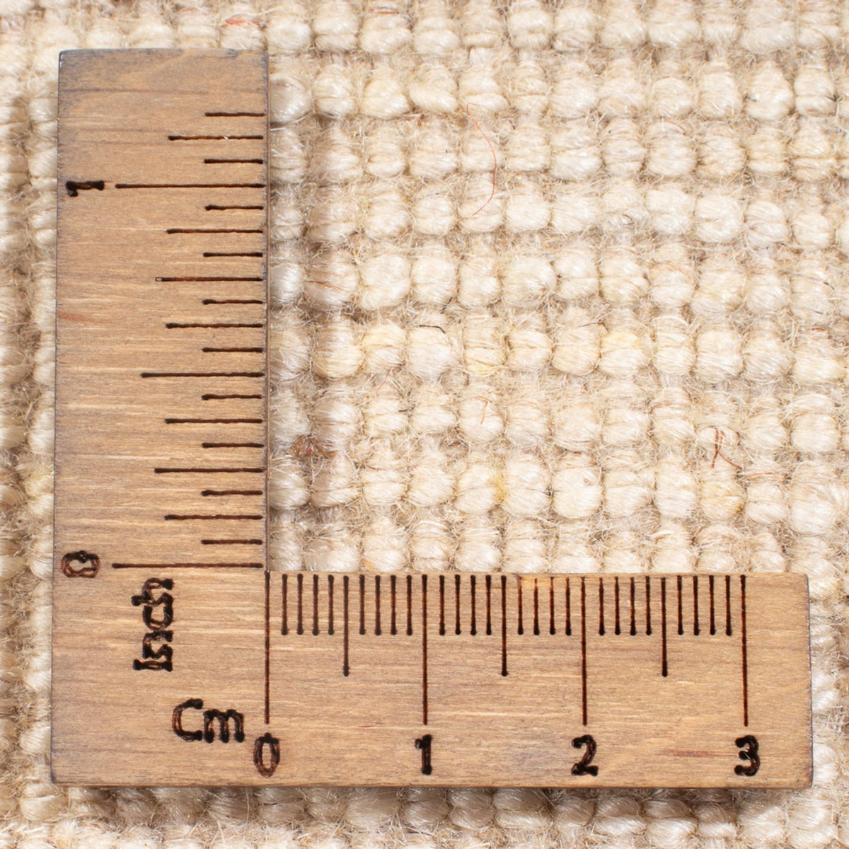 Dywan Gabbeh - perski - 178 x 116 cm - beżowy