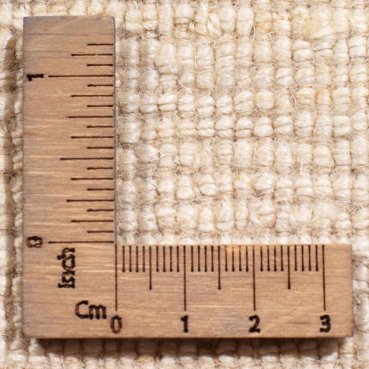 Dywan Gabbeh - perski - 175 x 117 cm - beżowy