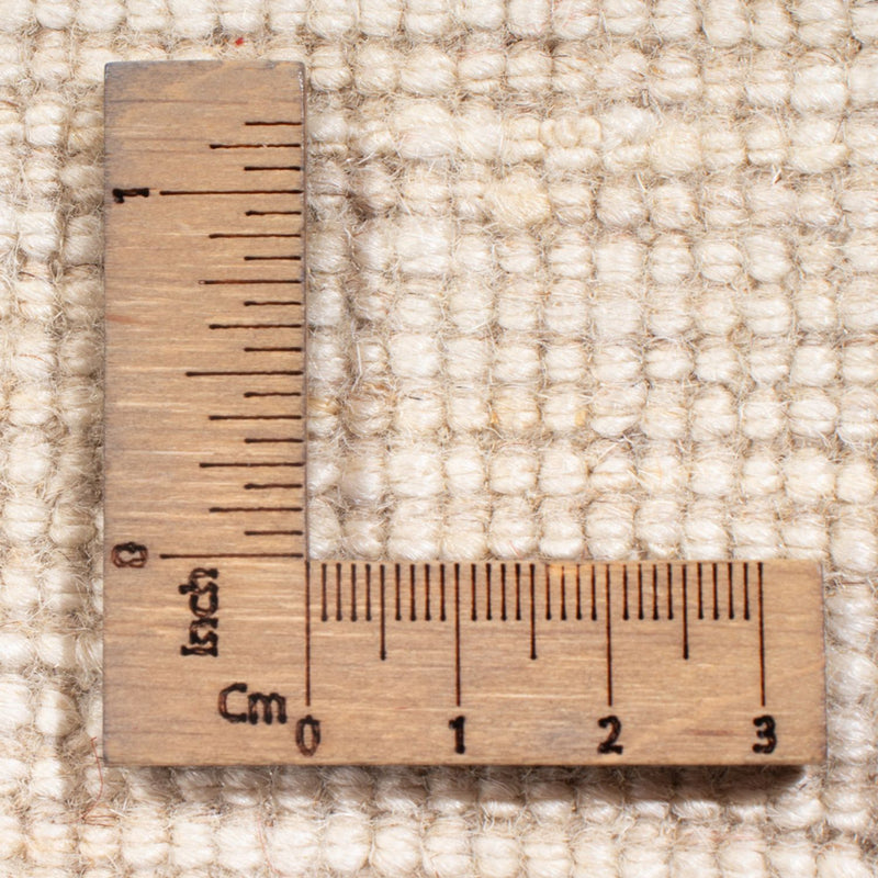 Dywan Gabbeh - perski - 176 x 116 cm - biały