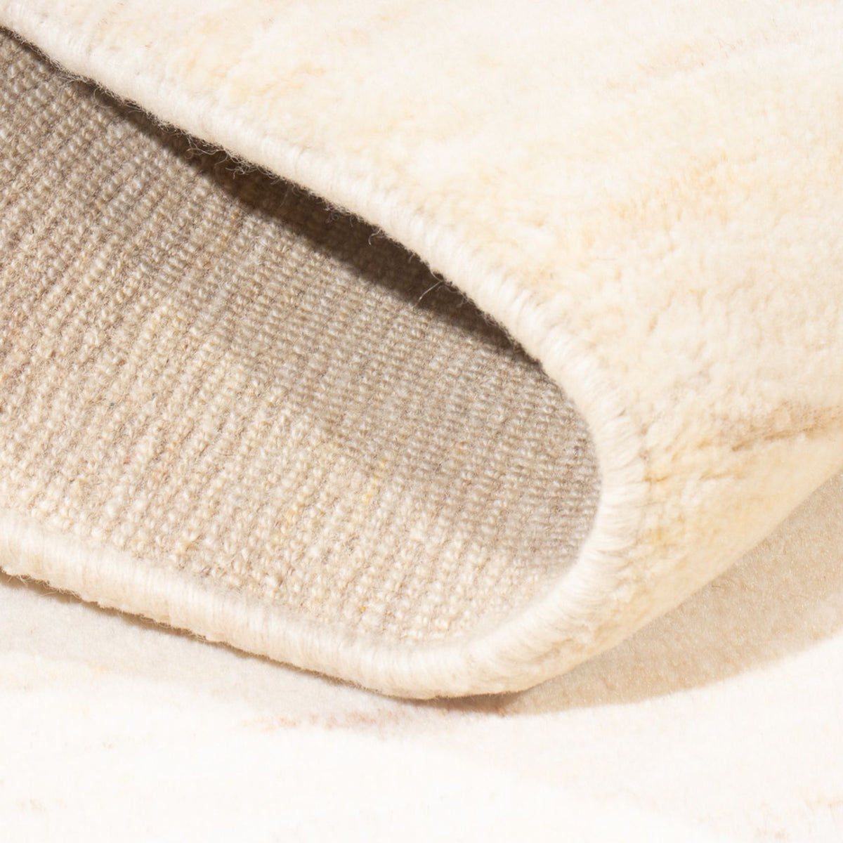 Dywan Gabbeh - perski - 176 x 118 cm - beżowy