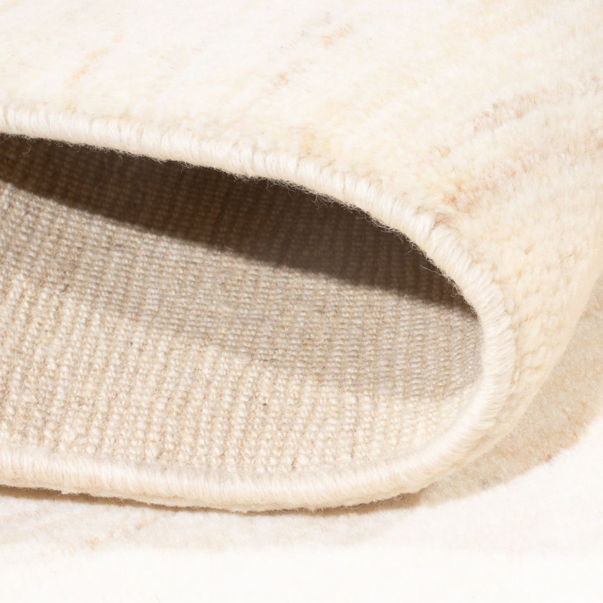 Dywan Gabbeh - perski - 170 x 114 cm - beżowy