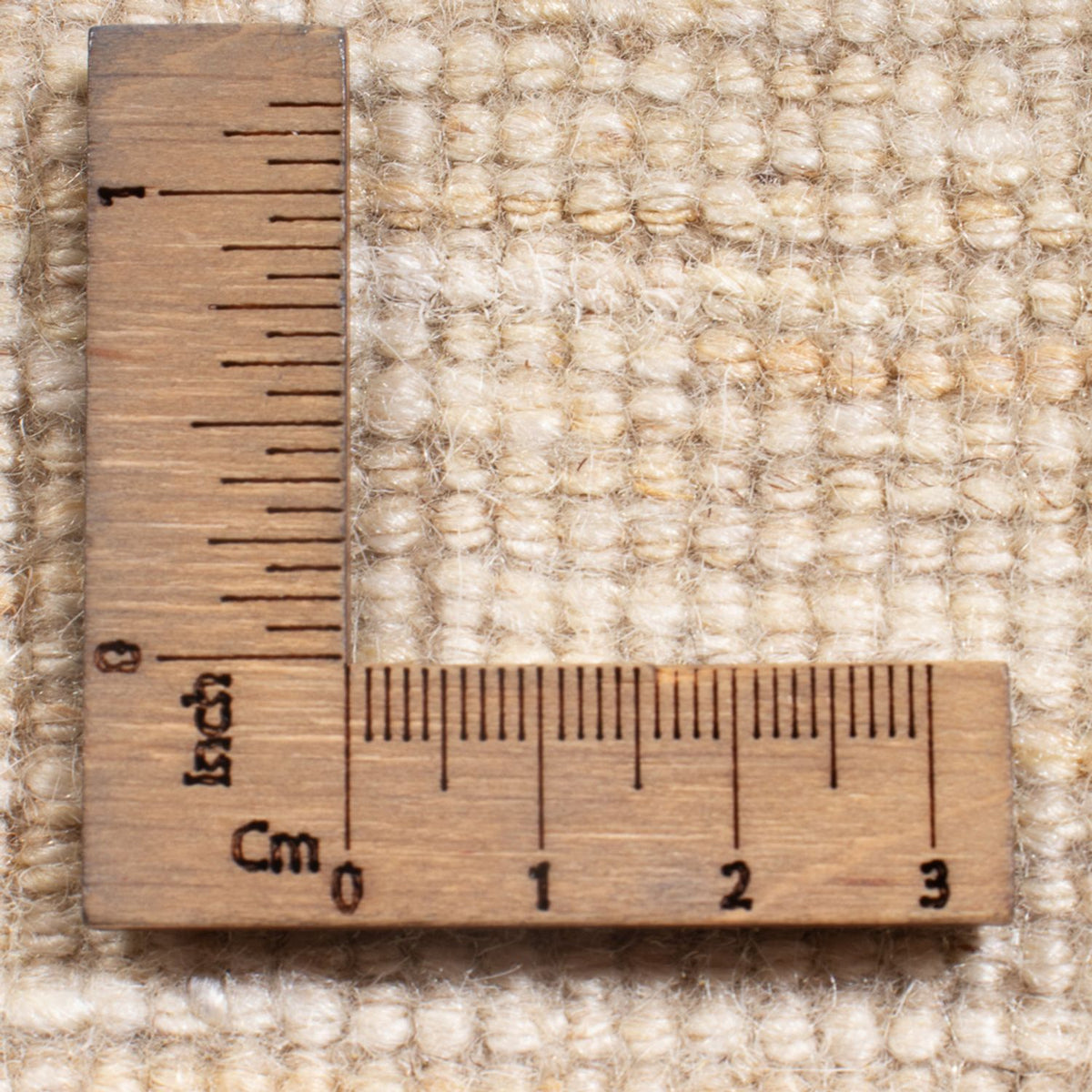 Dywan Gabbeh - perski - 173 x 117 cm - beżowy