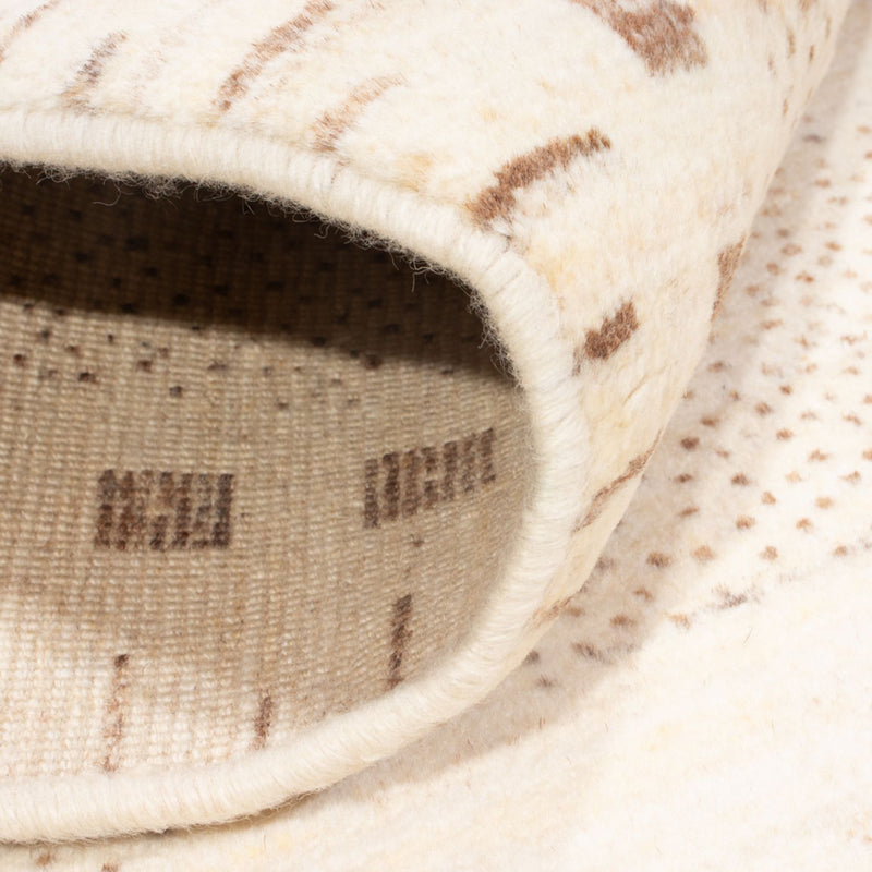 Dywan Gabbeh - perski - 155 x 98 cm - jasny beż