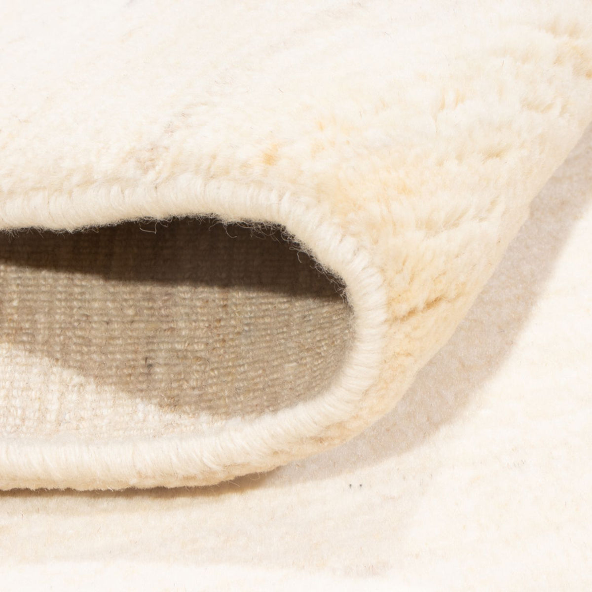 Dywan Gabbeh - perski - 149 x 101 cm - jasny beż