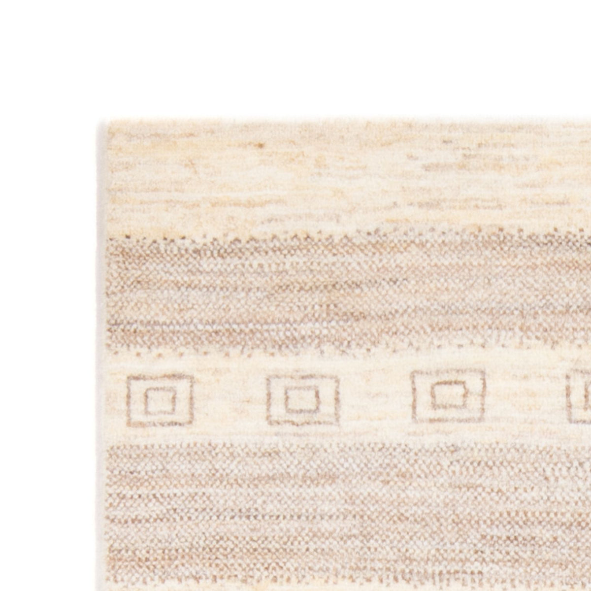 Dywan Gabbeh - perski - 151 x 100 cm - jasny beż