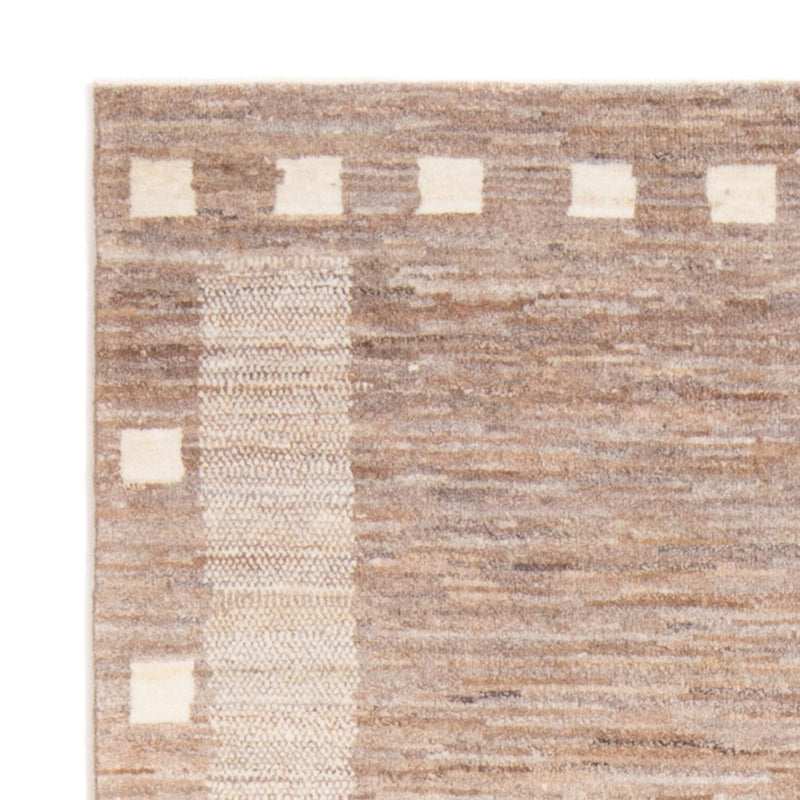 Dywan Gabbeh - perski - 165 x 112 cm - brązowy