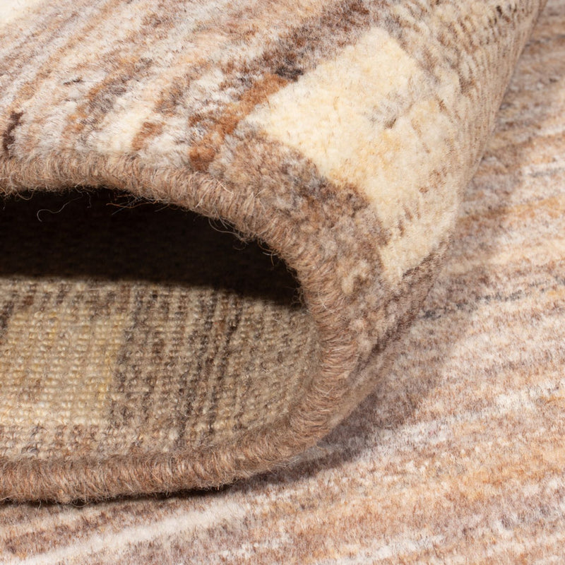 Dywan Gabbeh - perski - 165 x 112 cm - brązowy