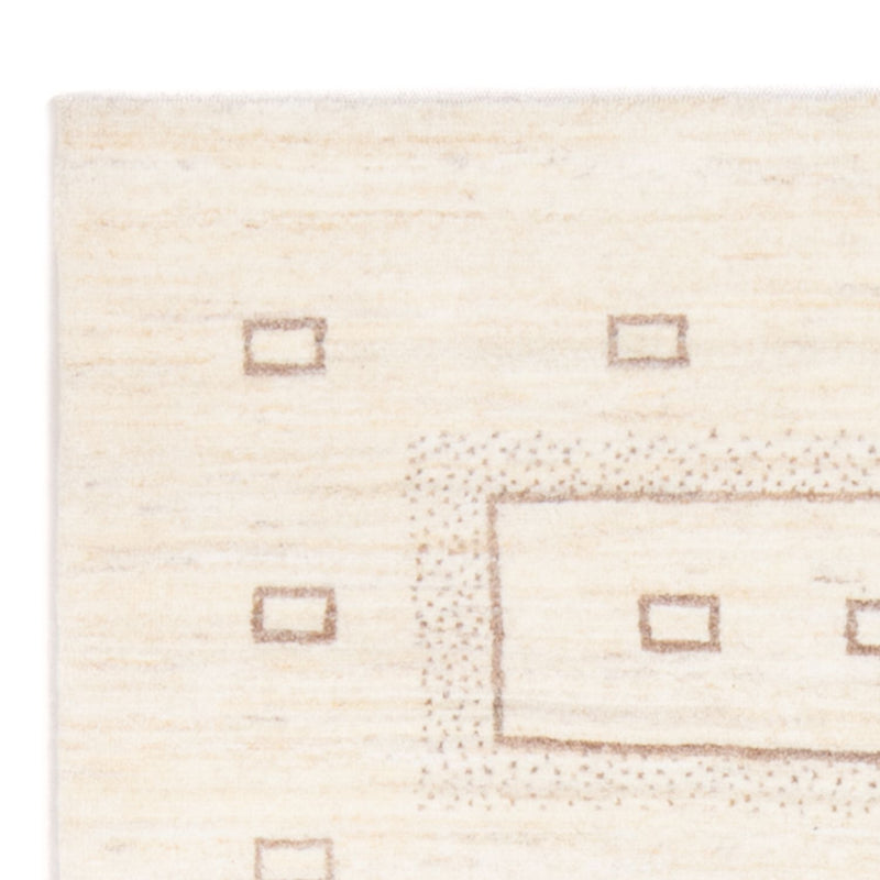 Dywan Gabbeh - perski - 148 x 102 cm - jasny beż