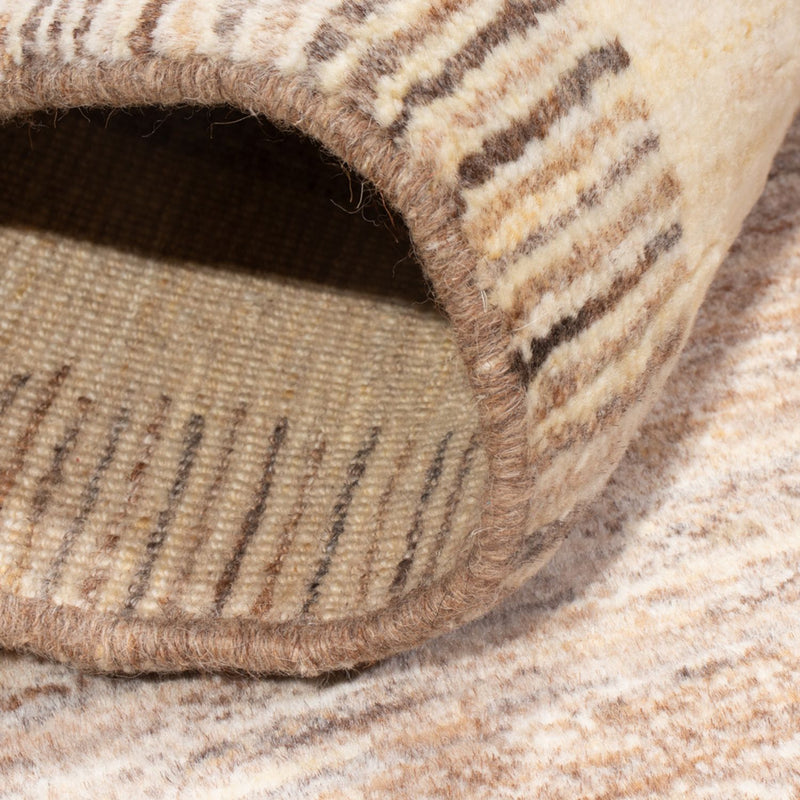 Dywan Gabbeh - perski - 149 x 101 cm - jasnobrązowy