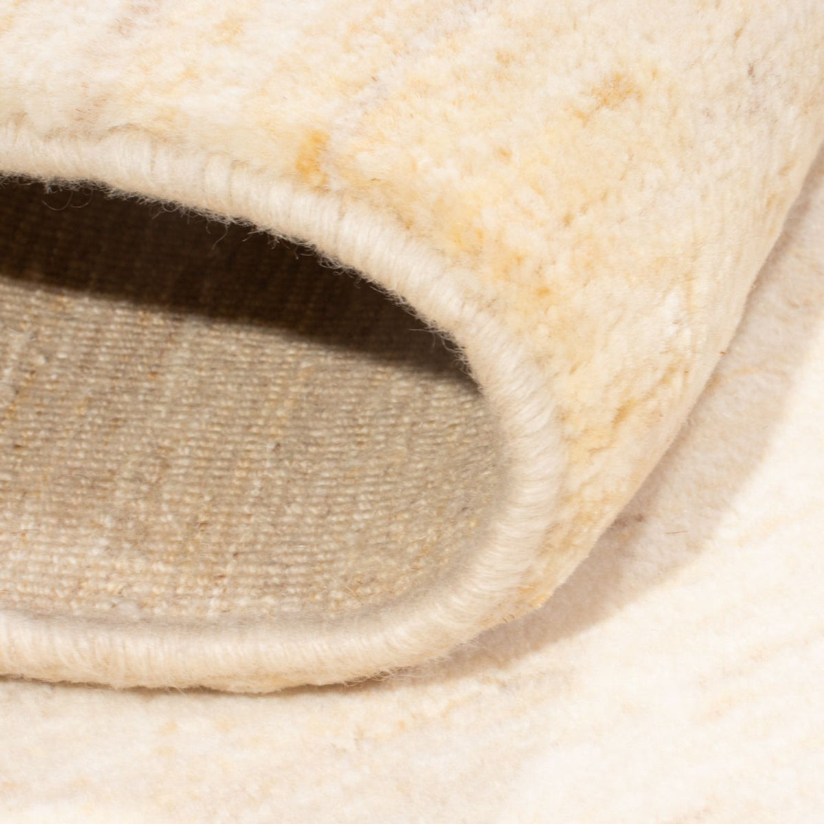 Dywan Gabbeh - perski - 155 x 105 cm - jasny beż